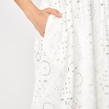 Broderie  Anglaise Maxi Dress