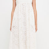 Broderie  Anglaise Maxi Dress
