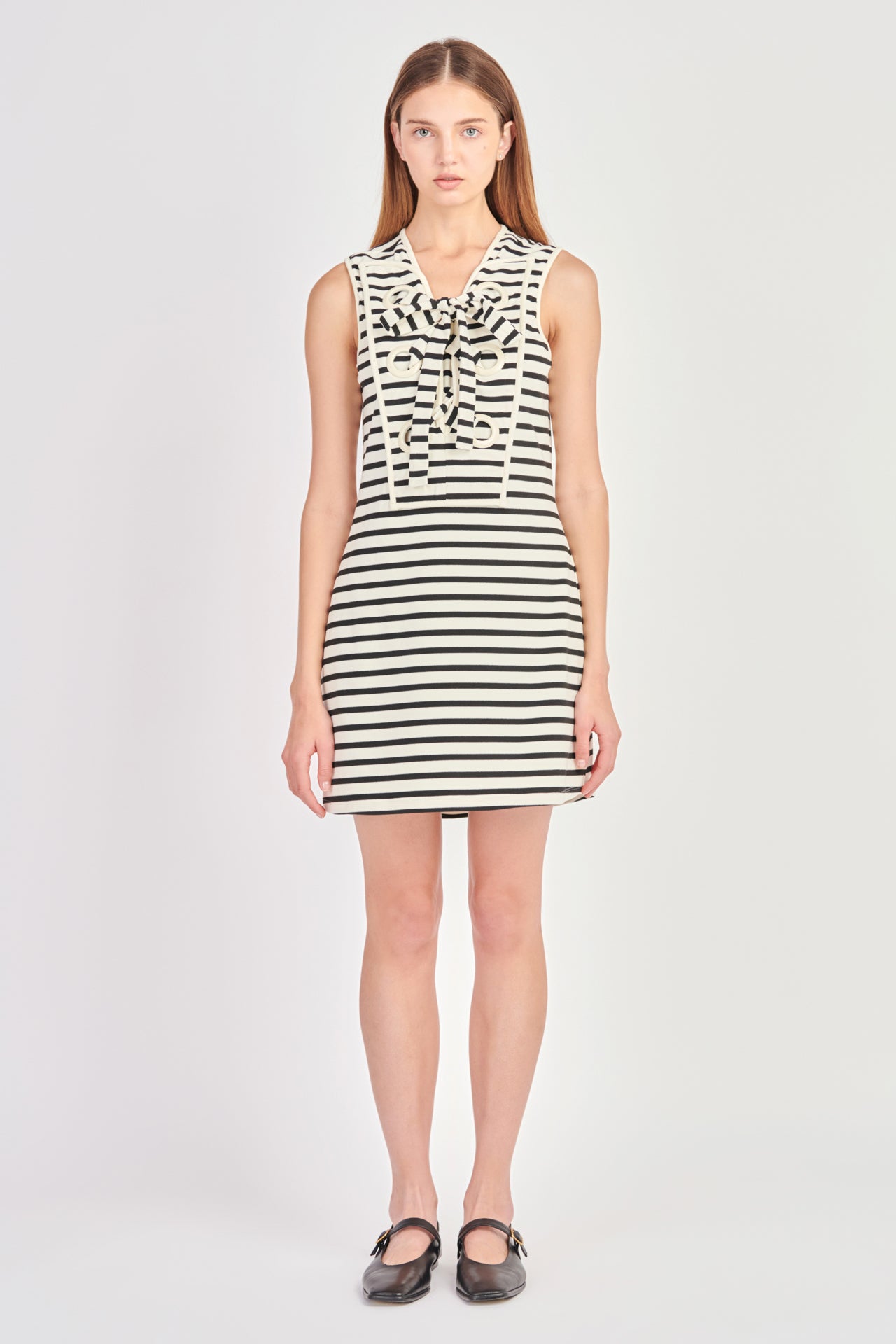 english factory lace up front dress English Factory Lace Up Front Dress