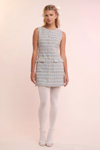 Load image into Gallery viewer, Tweed Shift Mini Dress
