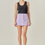 Low Rise Mini Skirt