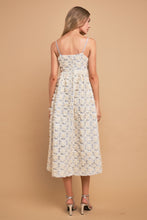 Load image into Gallery viewer, Ribbon Embroidery Puff Dress
