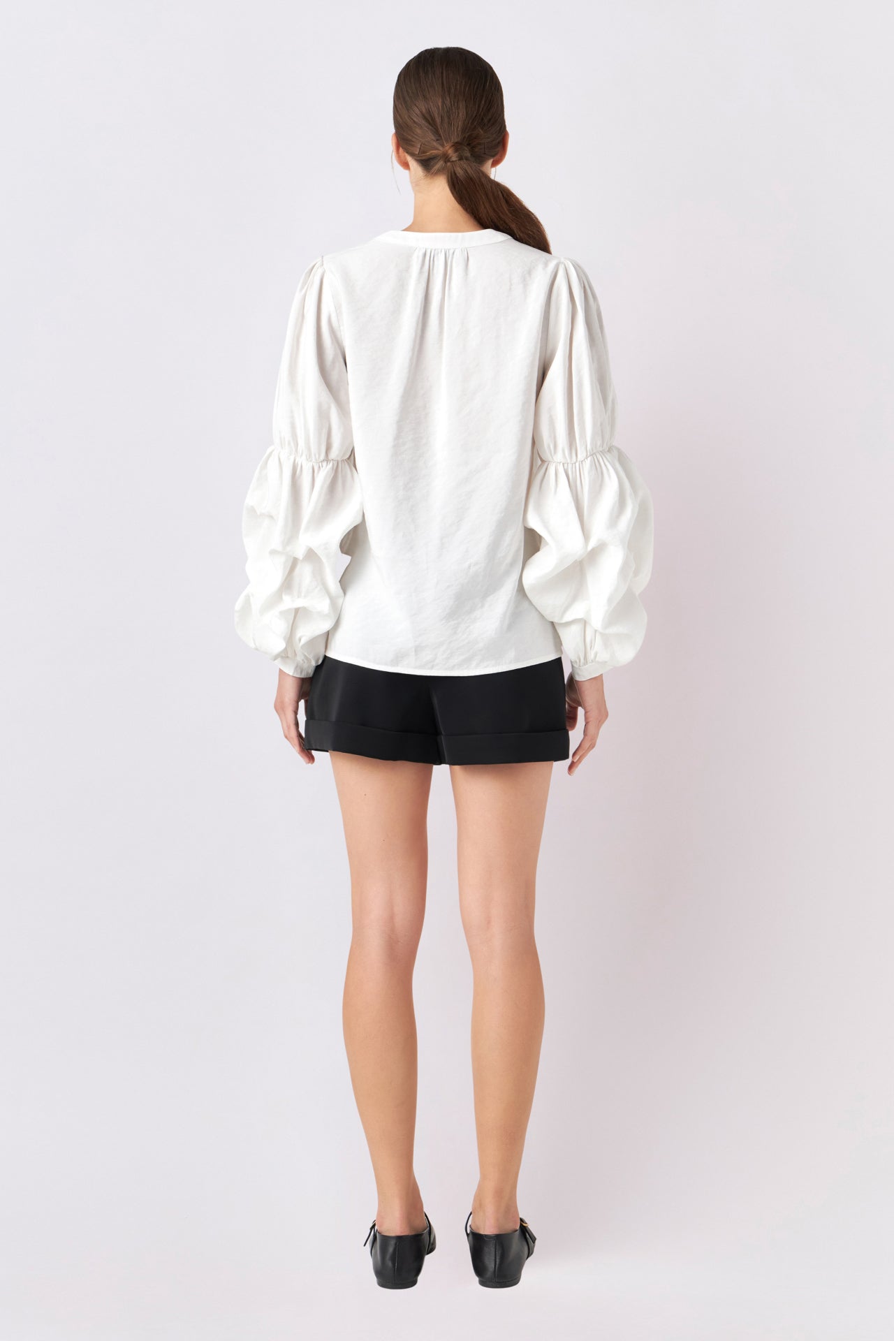 blouson style blouse