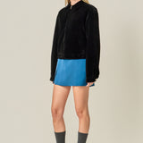 Satin Single Pleat Skort