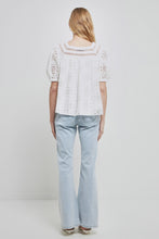 Load image into Gallery viewer, Square Neck Embroidered Top
