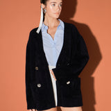 Knit Blazer Cardigan