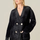 Knit Blazer Cardigan