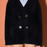 Knit Blazer Cardigan