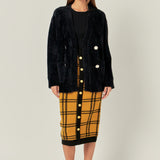 Knit Blazer Cardigan