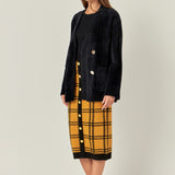 Knit Blazer Cardigan