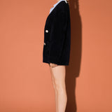 Knit Blazer Cardigan
