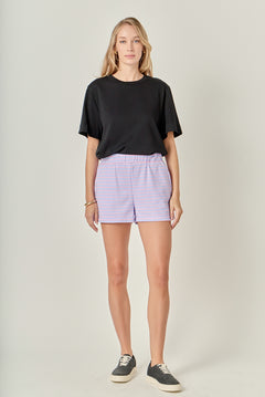 Striped Breton Shorts