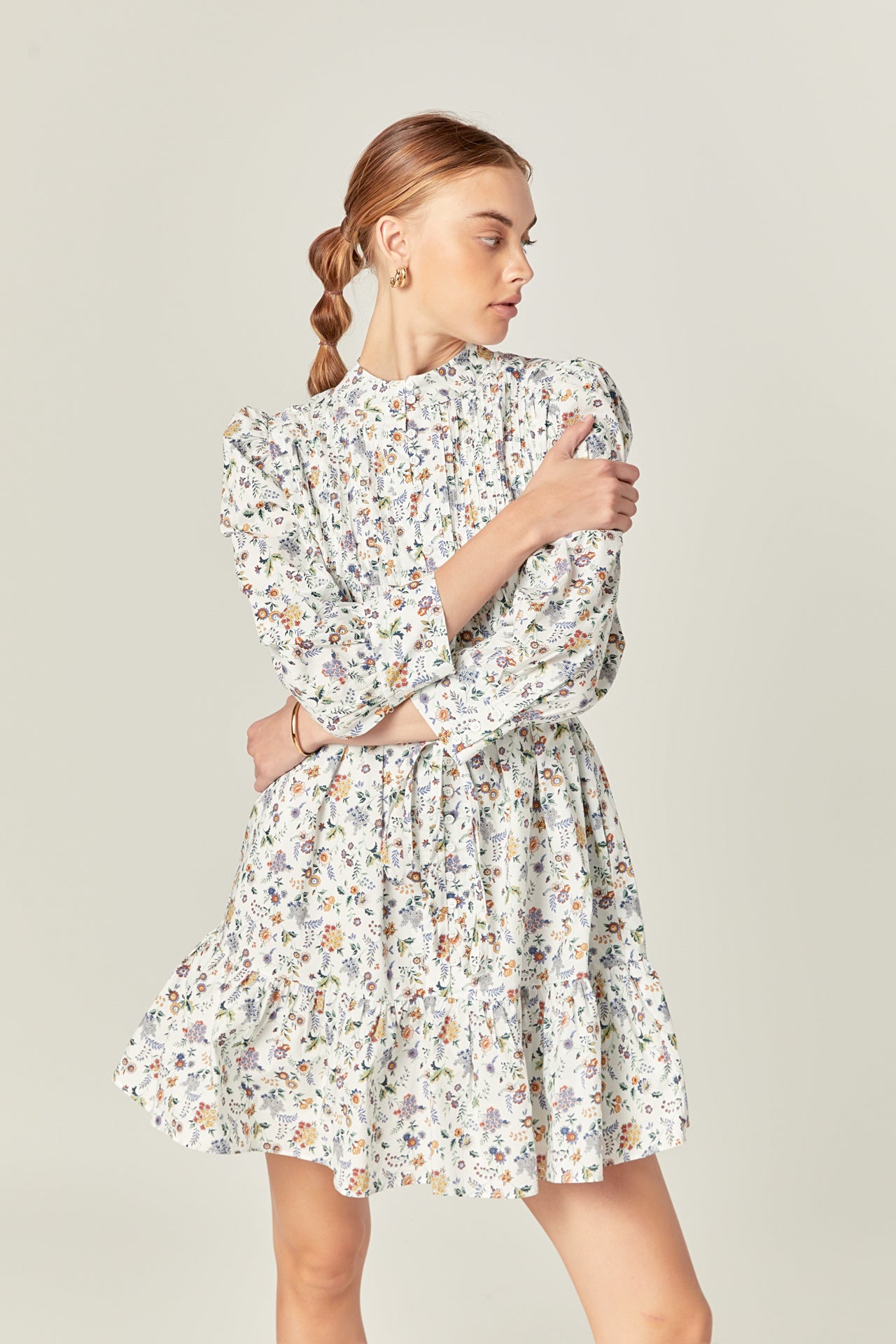 english factory floral mini dress English Factory