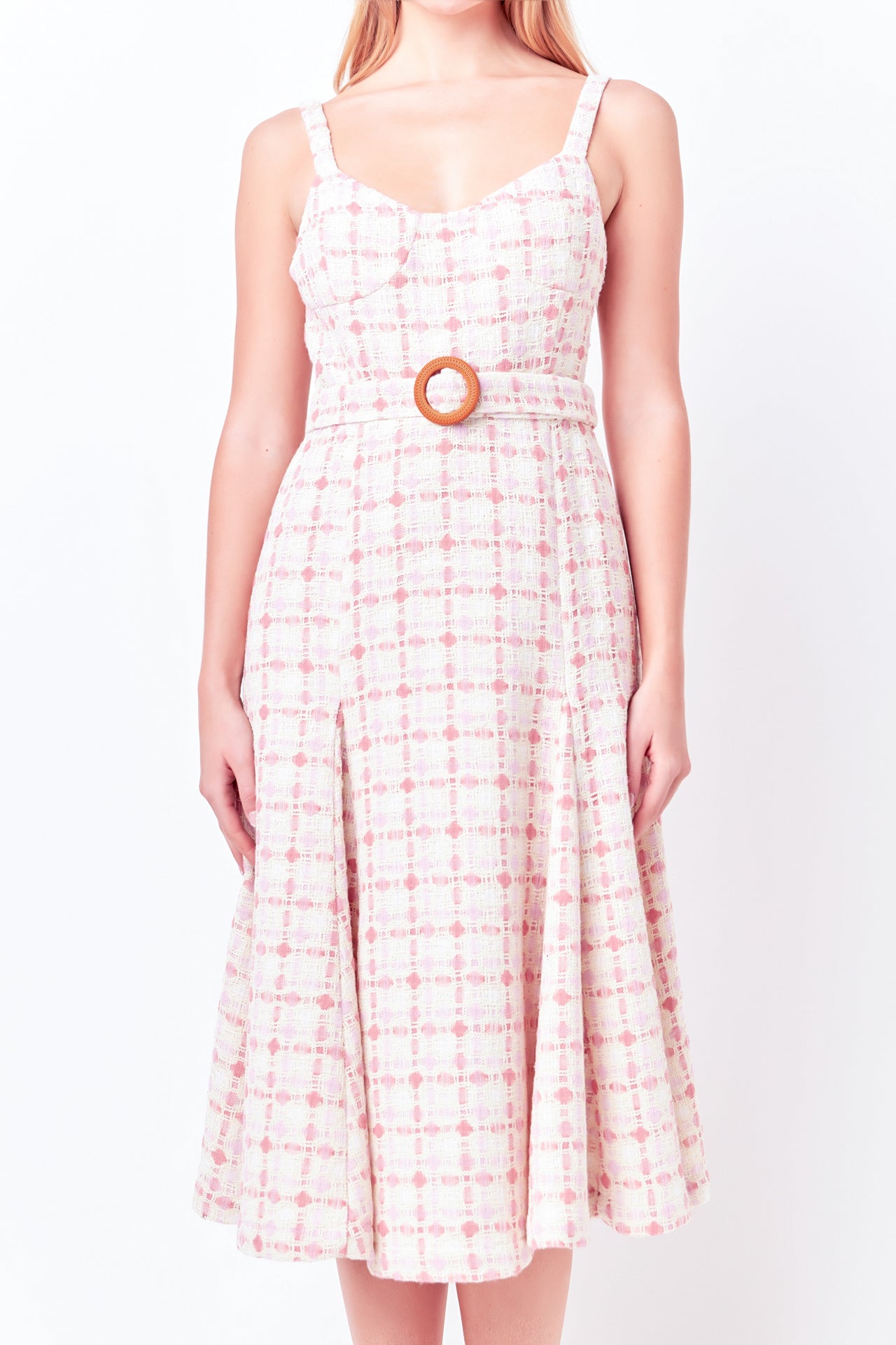 【美品✨】ハーリップトゥー　Marylebone Midi Dress Her lip to - Marylebone Midi Dress antique rose / Mの通販 by