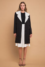 Load image into Gallery viewer, Premium Coat with Contrast Sailor Collar
