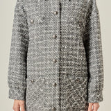 Tweed Shirt Jacket
