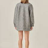 Tweed Shirt Jacket