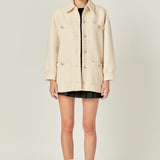 Tweed Shirt Jacket