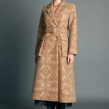 Premium Brocade Swing Coat