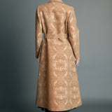 Premium Brocade Swing Coat