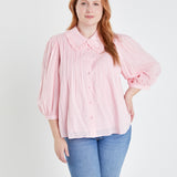 Ruffled Collar Blouse