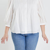 Ruffled Collar Blouse