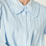 Ruffled Collar Blouse