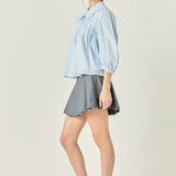 Ruffled Collar Blouse