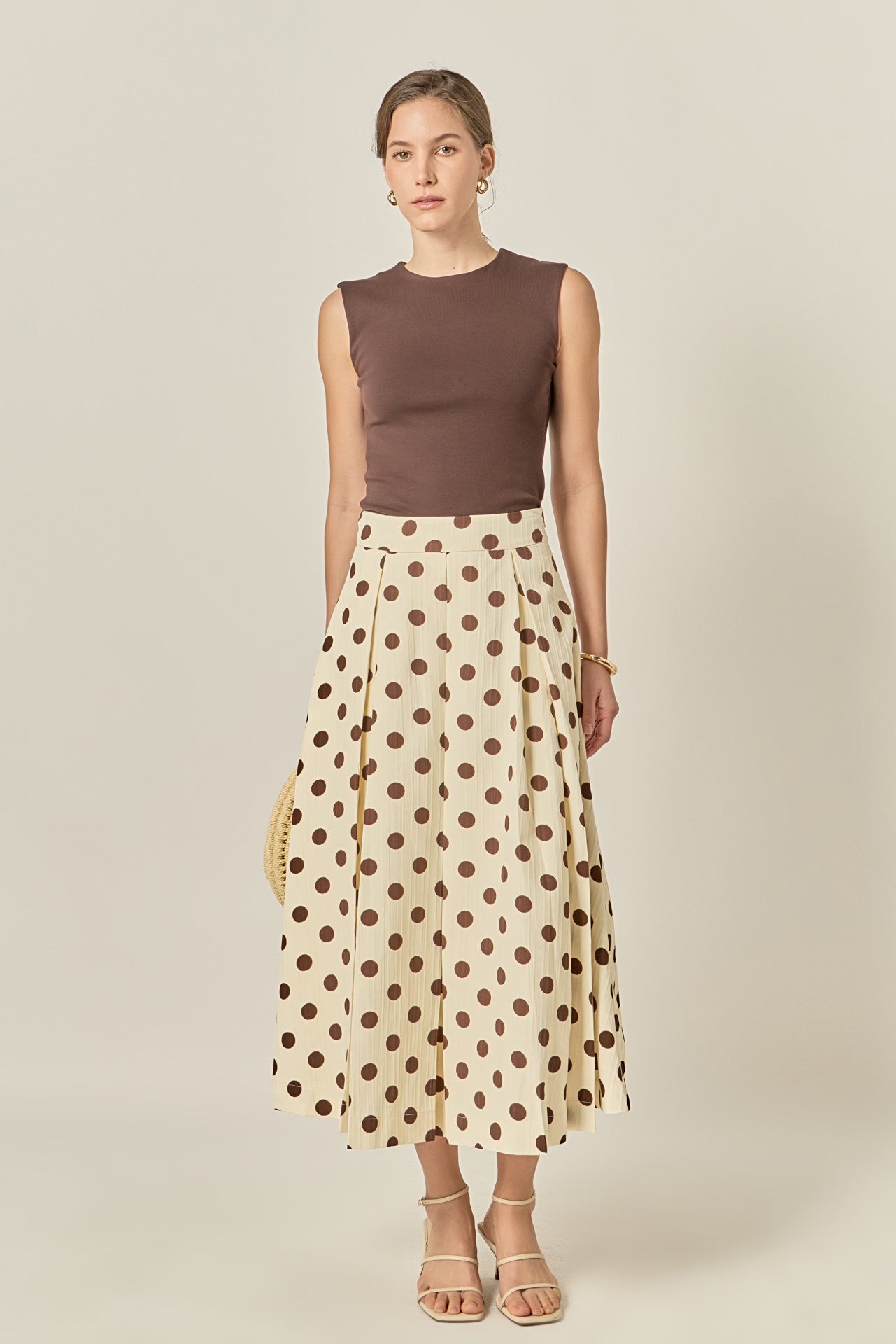 english factory linen cotton ric rac midi dress English Factory Sleeveless Ric Rac Dress