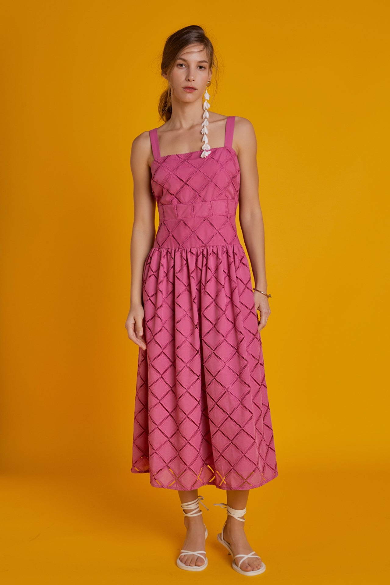 english factory Embroidered Lace Sleeveless Midi Dress BERRY PINK Top Sellers | Clothing english factory Embroidered Lace Sleeveless Midi Dress BERRY PINK Top Sellers | Clothing