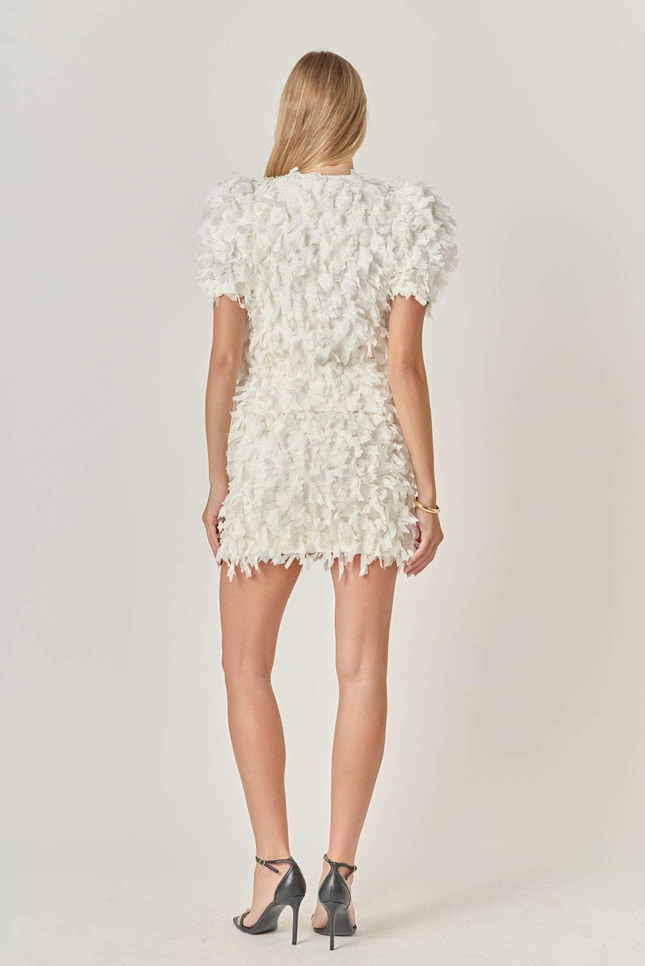 Premium Textured Ribbon Top – English Factory