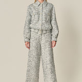 Sequin Tweed Jacket