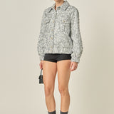 Sequin Tweed Jacket