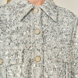 Sequin Tweed Jacket
