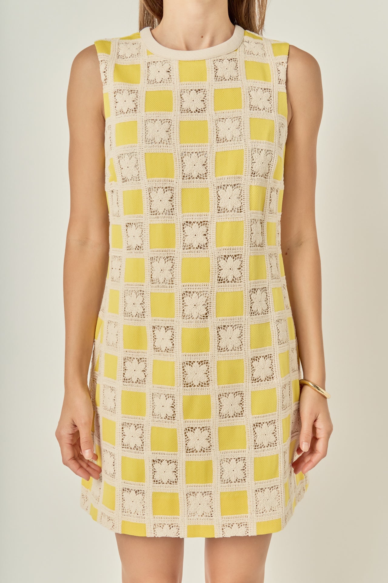 english factory crochet dress English Factory