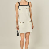 Knit Mini Dress With Pockets