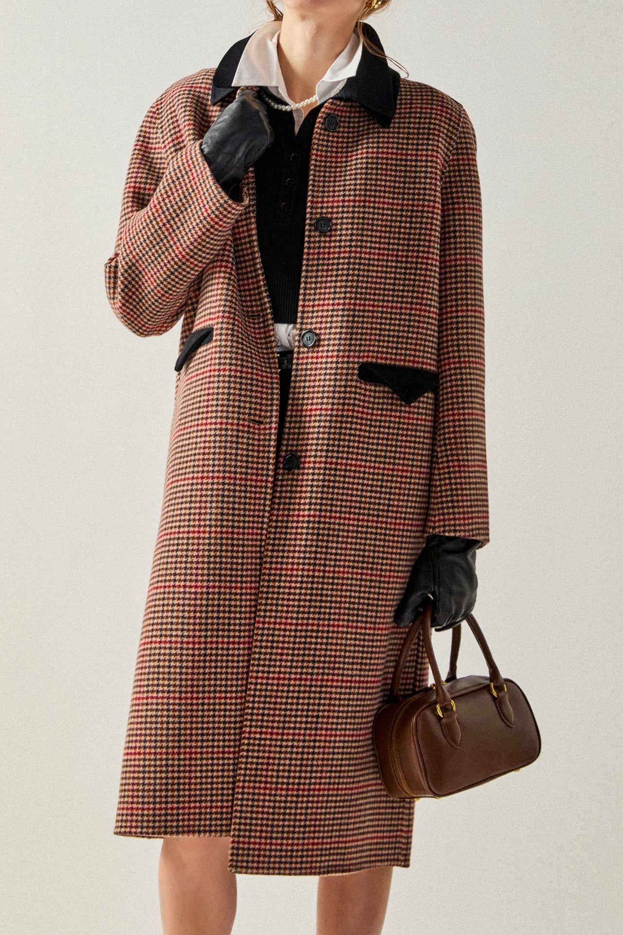Color Block Coat – English Factory