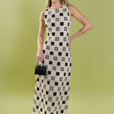 Crochet Patchwork Sleeveless Dress