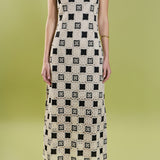 Crochet Patchwork Sleeveless Dress