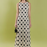Crochet Patchwork Sleeveless Dress