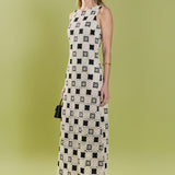 Crochet Patchwork Sleeveless Dress