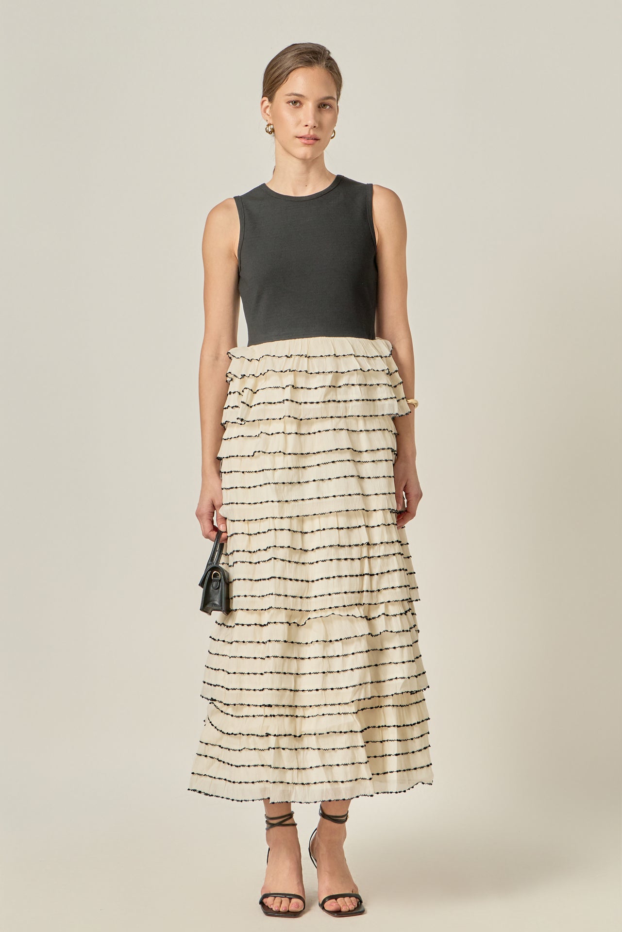 english factory colorblock maxi dress Color Block Maxi Dress