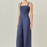 Elastic Strap Detail Jumpsuit