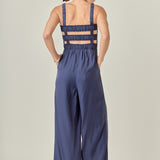 Elastic Strap Detail Jumpsuit