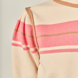 Women Knit Contrast Shirt