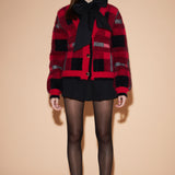 Checkered Plaid Cardigan