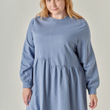 Knit Unbalanced Seam Dress