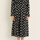 Polka Dot Shirt Dress