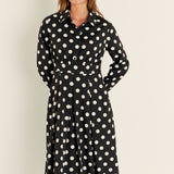 Polka Dot Shirt Dress