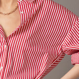Harper Balloon Sleeve Striped Shirt